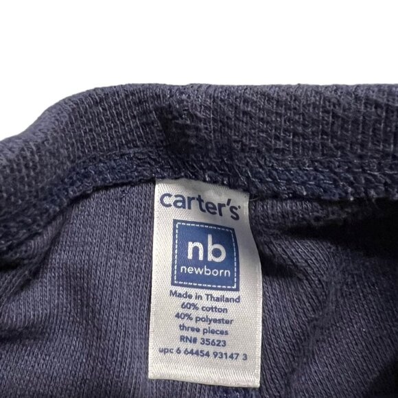 Carter's NB Newborn Guitar Henley Top & Pants Set - Picture 6 of 8